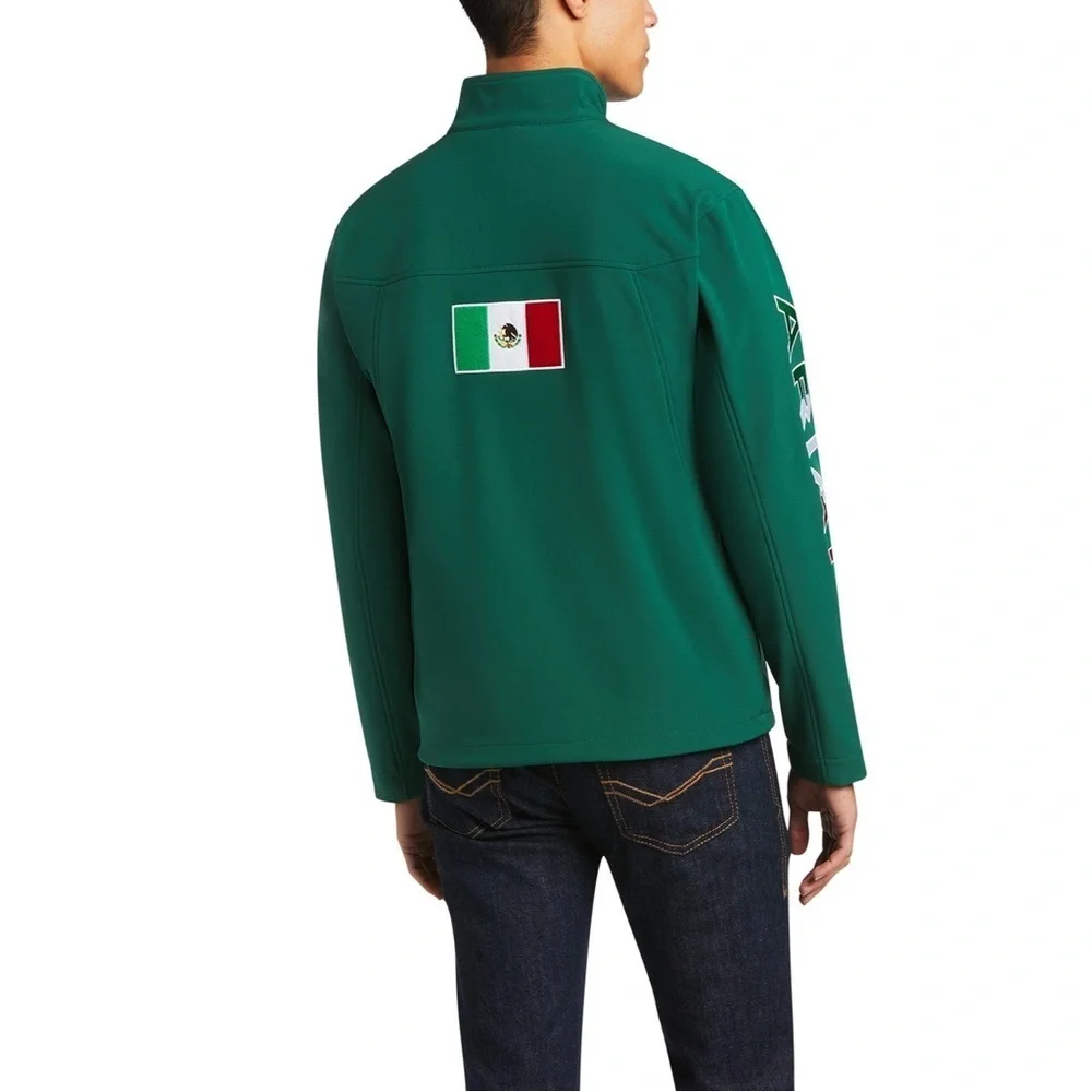 Nwt! Ariat softshell team Mexico jacket